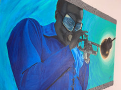 Miles in Blue - Original Painting