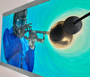Miles in Blue - Original Painting
